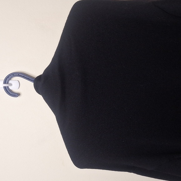 Aritzia Wilfred Merino Wool Montpellier Black Mock Neck Sweater Size S - Picture 6 of 8